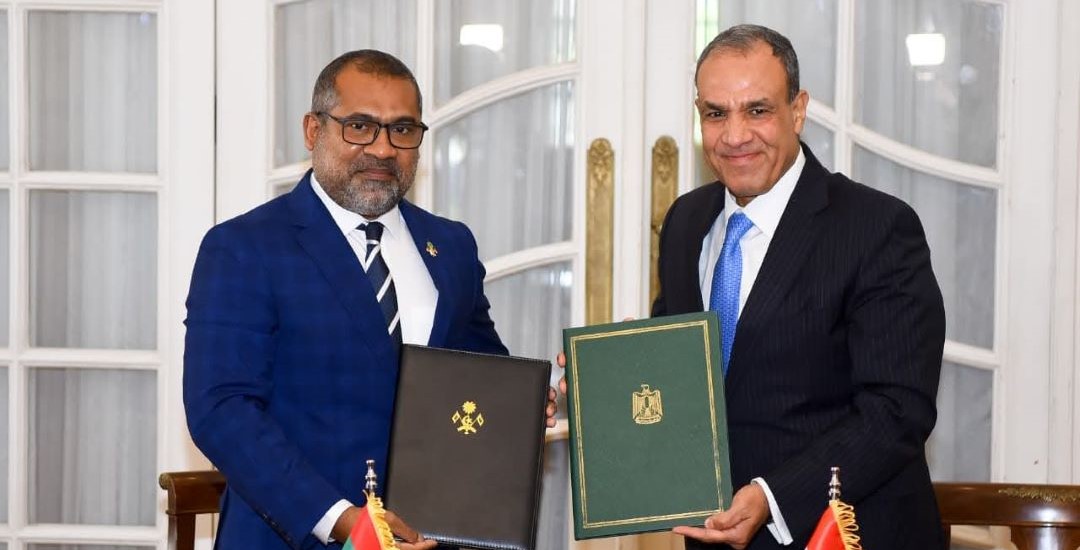 The Maldives and Egypt sign MoU on Political Consultations 