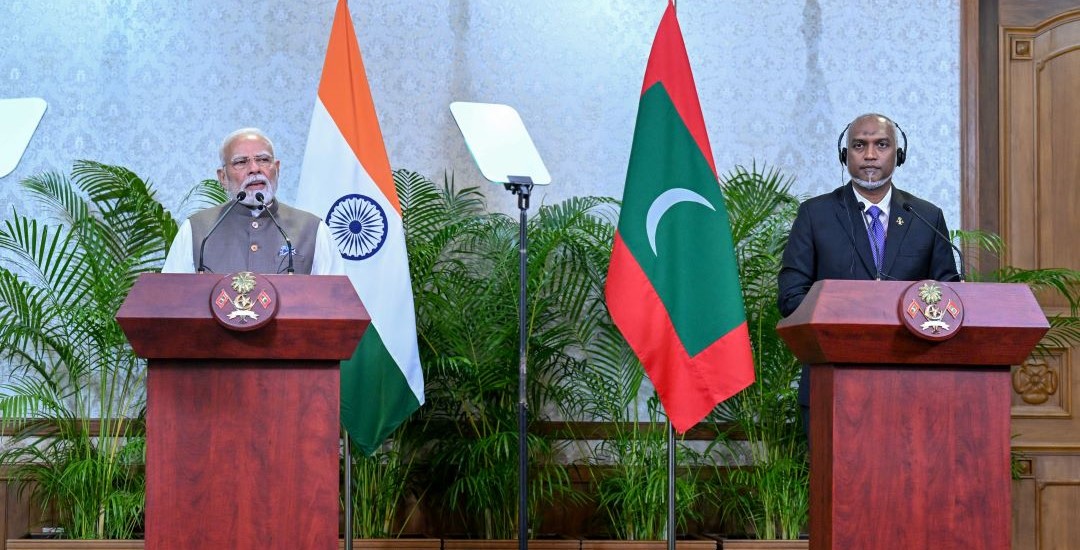 The President and Indian Prime Minister deliver joint press statements