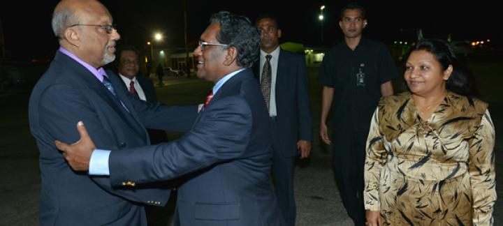 President Waheed departs to China