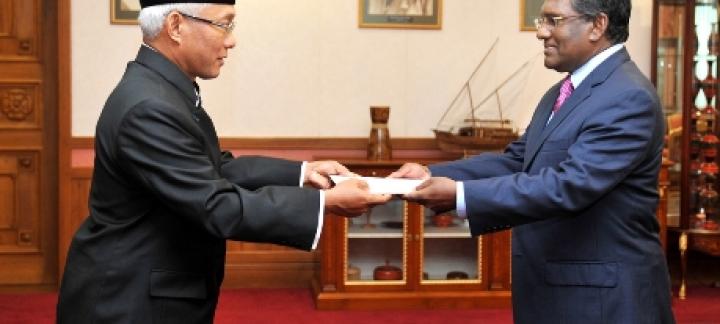New Indonesian Ambassador presents credentials to the President