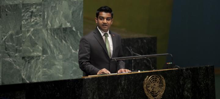 Maldives expresses an urgent plea for the effective management of ocean resources