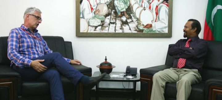 Honorary Consul of Maldives in Denmark calls on the Minister