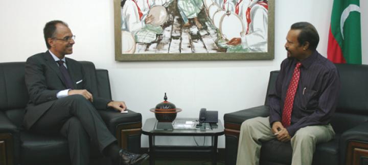 Honorary Consul of Maldives in Rome calls on the Minister