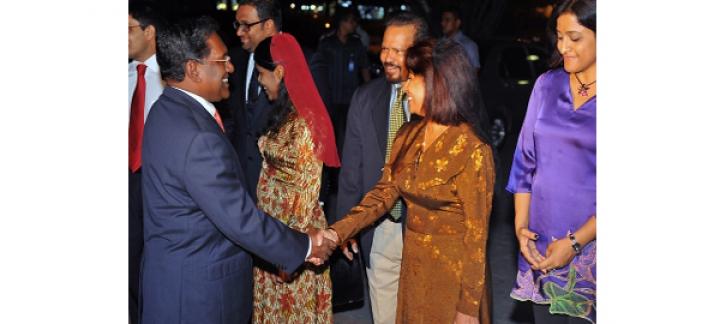 President Waheed departs to Rio