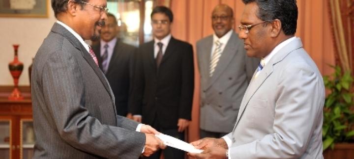 President Dr. Waheed appointed Dr. Abdul Samad as new Foreign Minister