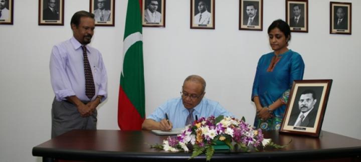 Maldives' modern foreign policy is attributable to the Late Fathulla Jameel - President Gayoom