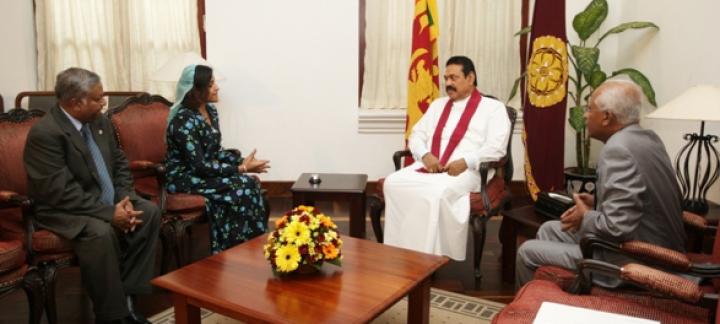 State Minister calls on President Rajapakse