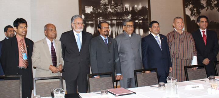 SAARC Foreign Ministers meet in New York
