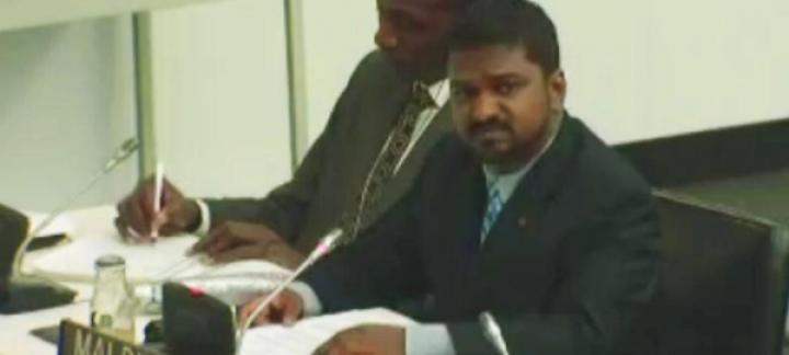 Maldives Reiterates its Call for a Comprehensive Convention on Terrorism