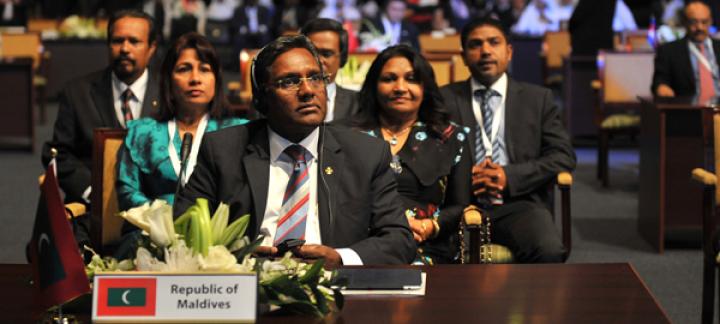 President Waheed says that sustainable development requires a sound energy policy