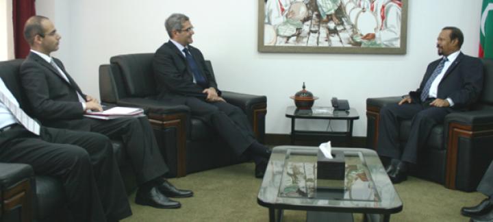 Ambassador of Turkey calls on the Minister