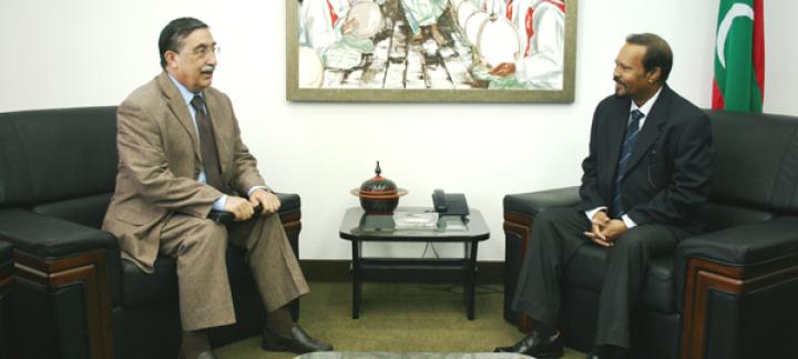 Ambassador of the Russian Federation calls on Minister