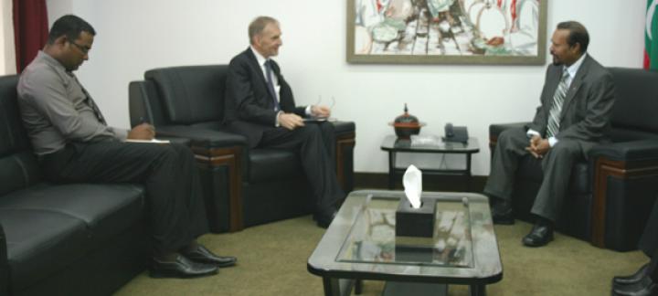 New UN Chief calls on the Foreign Minister