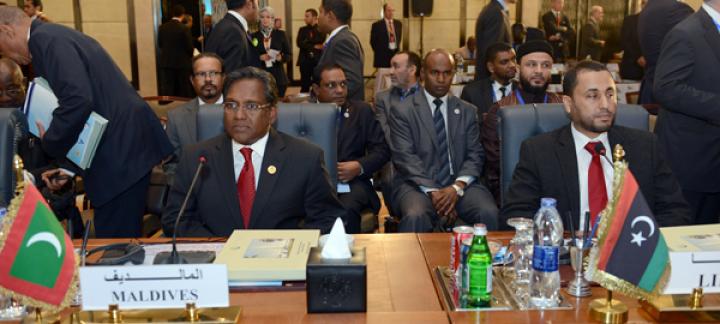 "Democracy and Islam can exist in harmony" says President Waheed