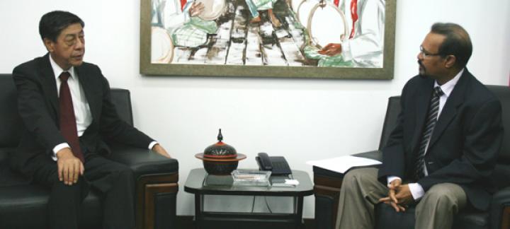 Foreign Minister meets Japanese Ambassador