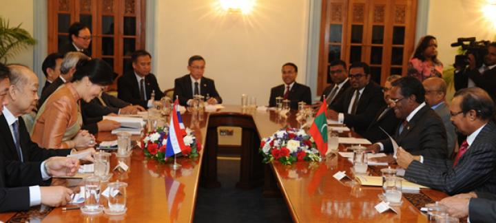Maldivian and Thai Governments hold Official Talks