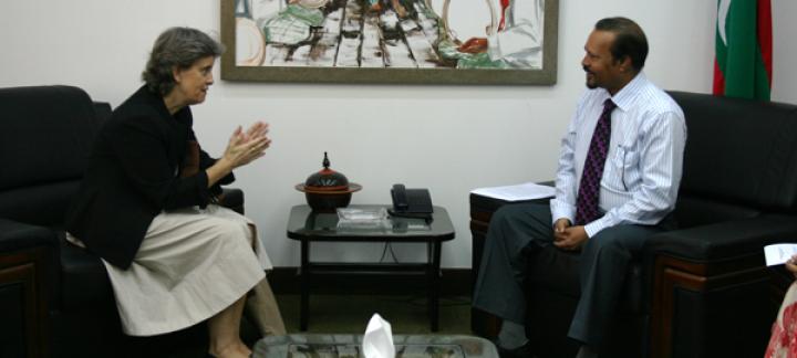 UN's Chief Child Rights Official visits Maldives