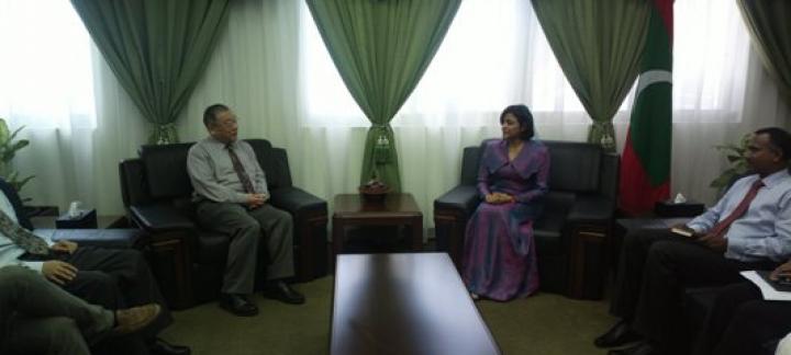 Ambassador of China calls on the New Foreign Minister