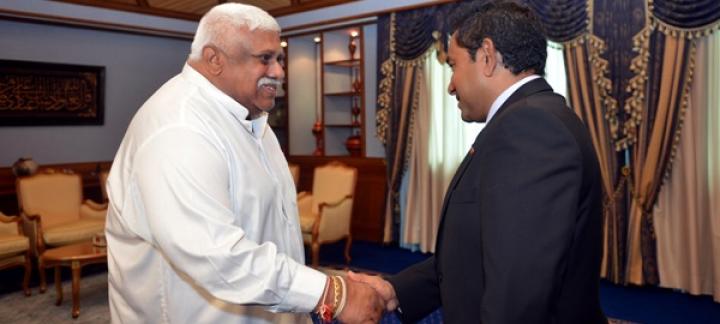 Sri Lankan High Commissioner pays farewell call on President Yameen