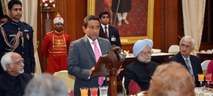 "Key feature of our friendship has been the eagerness with which we have supported each other at all times" - President Yameen