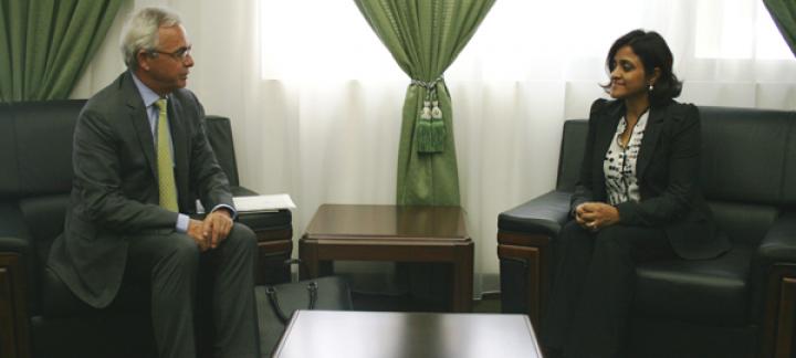 New French Ambassador calls on the Foreign Minister