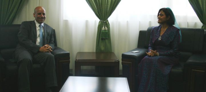 Iraqi Ambassador to the Maldives calls on the Foreign Minister