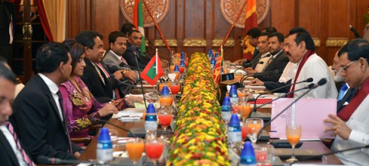Maldives and Sri Lanka Hold Official Talks