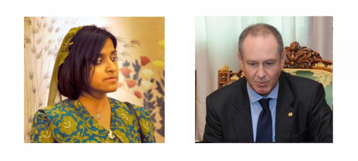 United Nations Resident Coordinator a.i. and UNDP Resident Representative a.i. calls on the Minister of Foreign Affairs