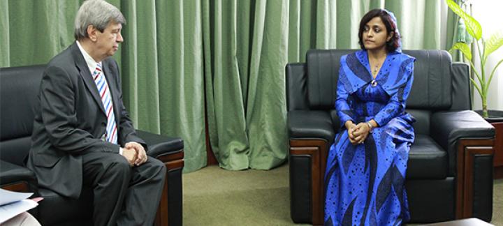 Chief Observer of the EU Election Observer Mission calls on the Foreign Minister