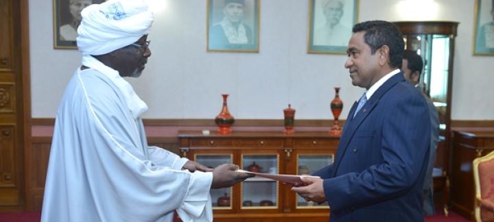 New Sudanese Ambassador presents credentials to the President