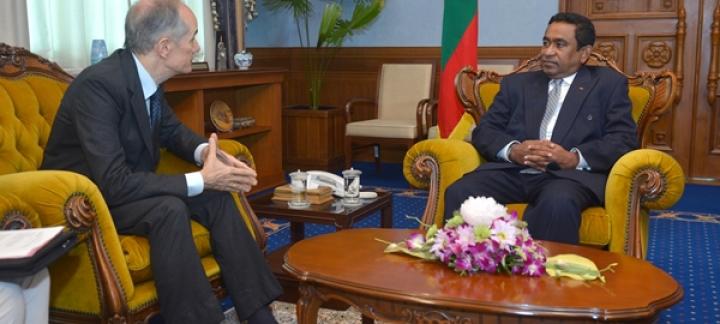 Italian Ambassador Calls on the President