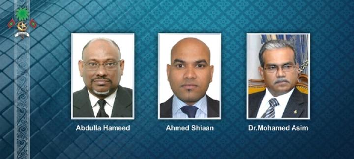 President has proposed for Parliamentary approval three names as &lrm;Heads of Diplomatic Missions