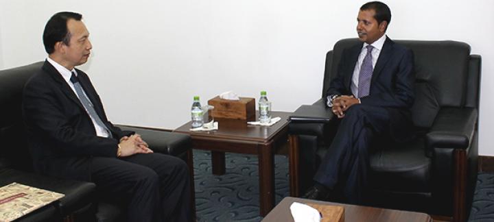 New Thai Ambassador calls on the Foreign Secretary