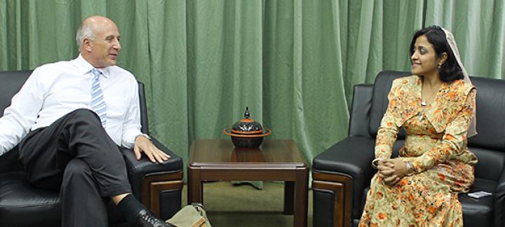Ambassador of Federal Republic of Germany calls on the Foreign Minister