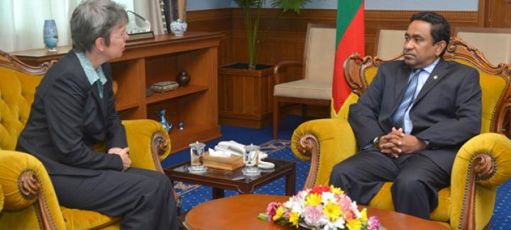 Canadian High Commissioner Calls on the President