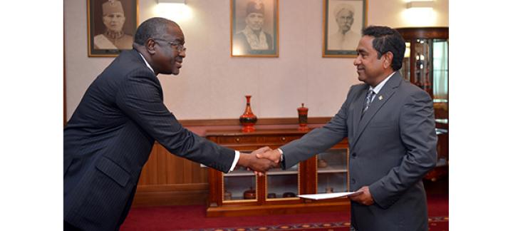 New Senegalese Ambassador Presents Credentials to the President