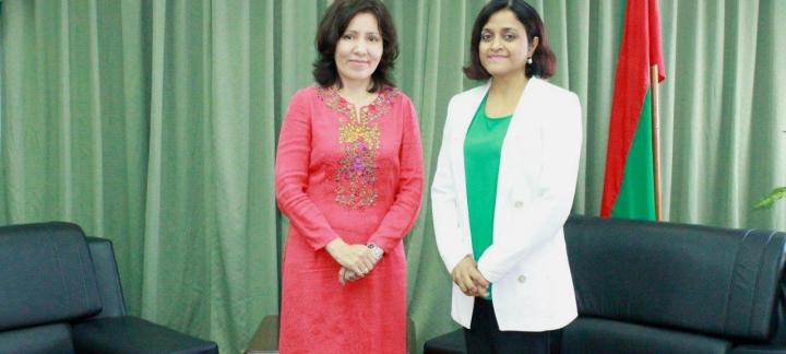 WHO Representative pays farewell call on Foreign Minister