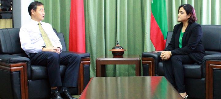 Chinese Ambassador calls on Foreign Minister