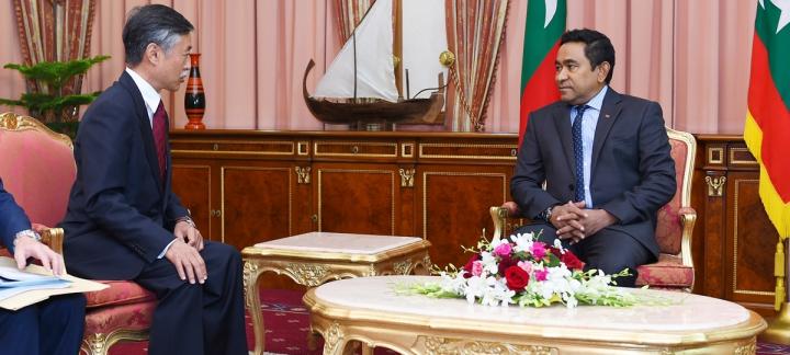 New Japanese Ambassador presents credentials to the President