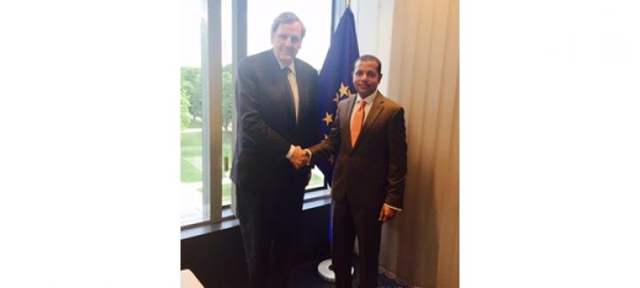 Foreign Secretary arrives back in the Maldives