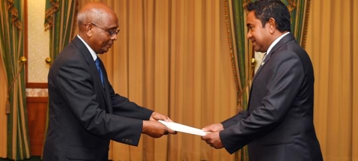 New High Commissioner of Maldives to Pakistan presents Credentials