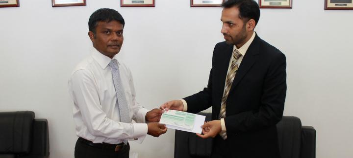 Government of Pakistan makes financial contribution for the procurement of Sports Equipment to the Maldives