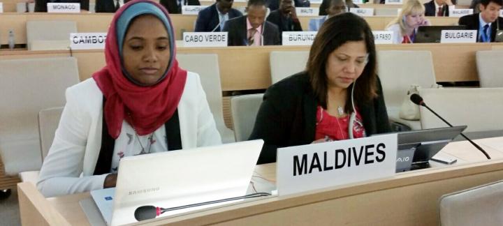 Maldives co-sponsored and votes in favour of the resolutions on Occupied Palestinian Territory at the Human Rights Council