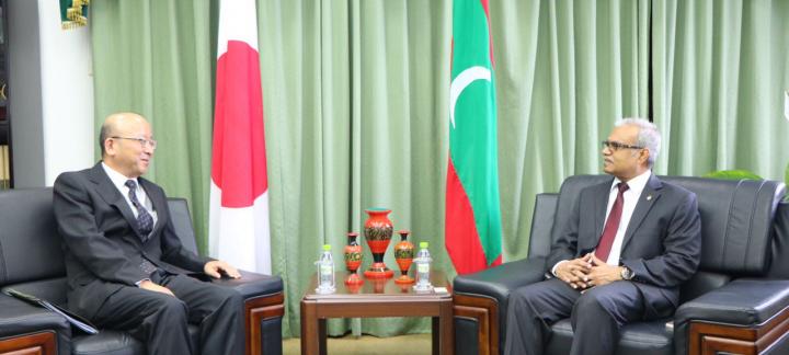 New Ambassador of Japan calls on Foreign Minister