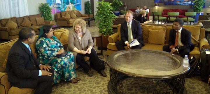 Delegation of European Parliament Arrives in Maldives on an official visit