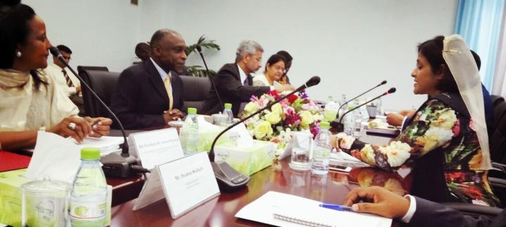 Foreign Minister meets with Commonwealth Ministerial Action Group (CMAG) delegation