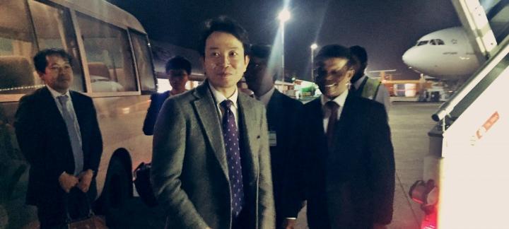 Parliamentary Vice Minister for Foreign Affairs of Japan departs Maldives