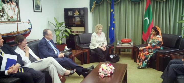 European Parliament Delegation Calls on Foreign Minister Dunya