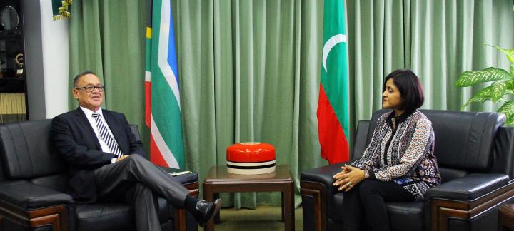 South African High Commissioner calls on Foreign Minister